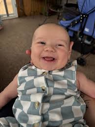 Cute boys in new pajamas