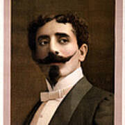 Leon Herrmann, French Magician Photograph by Photo Researchers