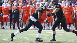 The sun bowl is an outdoor football stadium in the southwestern united states, on the campus of the university of texas at el paso. Hills Shines In Limited Touches At Senior Bowl Slippery Rock University Athletics