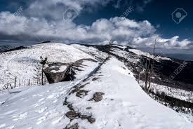 Sandstone Rock Formation On Malinowska Skala Hill With Snow Stock Photo Picture And Royalty Free Image Image 75391369 Snow hills provide 1 production. sandstone rock formation on malinowska skala hill with snow
