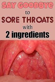 Say Goodbye To Sore Throats With 2 Ingredients Beautyhealther Com Strep Throat Remedies Sore Throat Remedies For Adults Throat Remedies