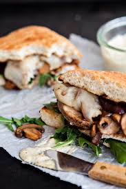 We used leftovers from our slow cooker roast beef, but you this is my kind of a sandwich! Roasted Pork Sandwich With Caramelized Onions Mushrooms Good Life Eats