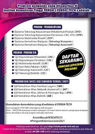 Pertemuan mahabbah antara institut kemahiran islam darul ridzuan (ikdar) dan pejabat pendidikan daerah (ppd) larut matang dan selama. Institut Kemahiran Tinggi Perda Perda Tech Home Facebook