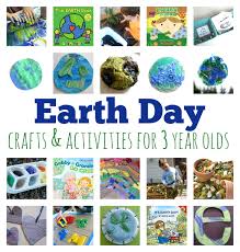 These earth day activities and crafts help kids learn to reduce, reuse, and recycle. Earth Day Crafts And Activities For 3 Year Olds No Time For Flash Cards