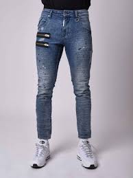 A wide variety of jeans bleu brut options are available to you Washed Parallel Zipper Skinny Jean