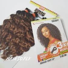 Have you ever gotten tired of rocking a braid out, and it's not quite time to wash your hair yet? Sensationnel 3x Crochet Braid Hair Braid Out 12