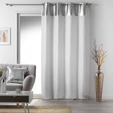 Kombinieren sie gardinen stores mit den passenden gardinenschals oder auch mit einem rollo oder plissee. Vorhang 140 X 240 Cm Luxury Weiss Und Silber Gardinen Vorhange Rollos Eminza