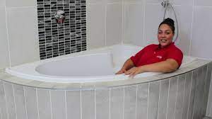 I bougth this house and don't know the model number of any the bath parts. Salina White Built In Corner Bath 1500 X 960mm Aqwhcr0002l Aqwhcr0002r Youtube