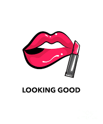 So if you have done a cool crafting project yourself, or know some creative things to do when bored, feel free to share it in the comments! Looking Good Pop Art Gift For Her Women Makeup Lover Lipstick Fanatic Digital Art By Funny Gift Ideas