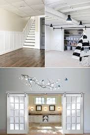 It's possible to have a bright basement with just a few easy tweaks. Cost To Finish Basement Unfinished Basement Decorating Ideas Half Finished Basement Basement Decor Basement Furniture Cost To Finish Basement