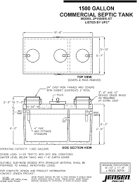 Jensen Precast Septic Wastewater Systems Commercial