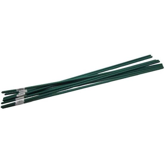 Allfenz 5 ft. Polyethylene Coated Garden Stakes (10-Pack)