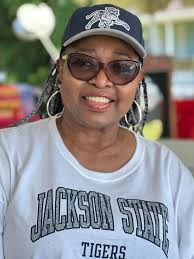 My character in Miss Governor attended Jackson State University… and they  just sent me the cutest package 💙 So excited to rep this school