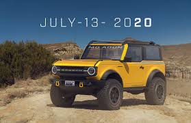 New Rendering Of 2021 Ford Bronco Two Door Looks Amazing In Cyber Orange Autoevolution