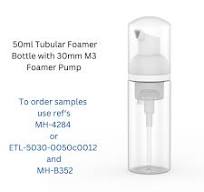 Bulk Empty Foam Pump Bottles | 50ml Travel Size | Berry Global