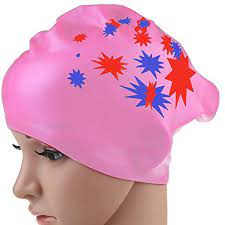 Eforstore 1pcs Waterproof Silicone Swimming Cap For Long Hair Women Perfact To Keep Thick Or Curly Hair Dry R Long Hair Women Dry Curly Hair Long Hair Styles