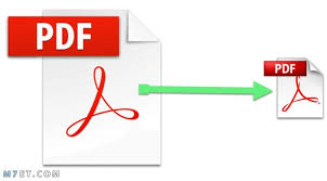 طريقة تصغير حجم ملف Pdf بدون برامج