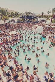 Pool Party Edm Festival Ibiza Spring Break Summer Fun