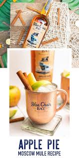 Apple Pie Moscow Mule Spiced Rum Cocktail Recipe In 2020 Spiced Rum Rum Cocktail Recipes Spiced Rum Cocktail Recipe