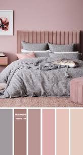 Inspiring beautiful bedroom designs in grey and mauve color and copper accents. Grey And Mauve Pink Bedroom Colour Palette