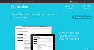 online resume builder websites (cv