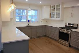 Chocolate brown subway tiles look chic with black stone countertops and white cabinetry. Installing A Subway Tile Backsplash In Our Kitchen The Sweetest Digs