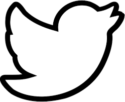 Image result for twitter logo black