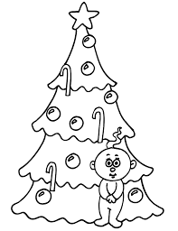 It's nothing against real trees; Free Printable Christmas Tree Coloring Pages For Kids