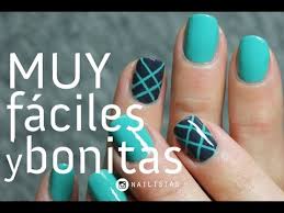 Si alguna vez has querido hacerte unas uñas con diseños fáciles porque estas de afán, o si de pronto no tienes decorados de uñas faciles paso a paso. Linda Decoracion De Unas Para Principiantes Muy Facil Youtube