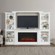 The best electric fireplace tv stand comes with all the contemporary features you can think of: Electric Fireplace Tv Stands Free Shipping Portablefireplace Com
