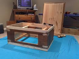 Using plans from this list you will be able to build all kind's coffee tables like rustic coffee tables, modern coffee tables, farmhouse coffee tables, expanding coffee tables, and more. Diy Lift Top Coffee Table Your Projects Obn