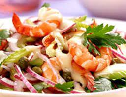 Shrimp Salad With Lemon Dressing Recipes Ww Usa Recipe Shrimp Salad Recipes Prawn Salad