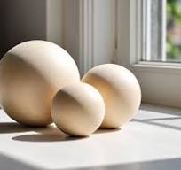 Amazon.com: CYS EXCEL 7" Decorative Wood Ball (2 PCS) | Natural Round  Unfinished Wood Sphere | DIY Arts & Crafts Wooden Balls