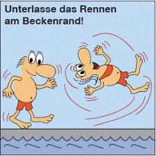 Die baderegeln für die österreichischen schwimmabzeichen. Wasserwacht Starnberg