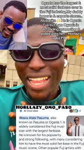 I wasn’t expecting the call at all..🥰 Baba Selim fans stand firm with true  love worldwide…Glory be to God,Mr Fuji is back 💪 One Love Oganla & Olufimo  family …Sópe Alubarika !