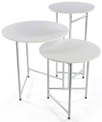 Trade Show Cocktail Table Set Group Of 3 Jewelry Table Display Display Furniture Table