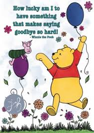 How lucky i am to have something that makes saying goodbye so hard. Winnie The Pooh Poster Worksheets Teachers Pay Teachers