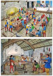 Au Moyen Age Cuisine Francaise