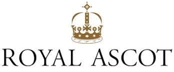 The logo is a crown on the stem. Charter Helicopter Ascot Royal Ascot 2021 Charter A Ltd