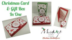 Christmas Workshop 2017 Diy Christmas Decorations And Gift Box Video Tutorial Youtube