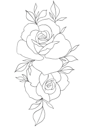 See more ideas about rose outline, rose outline drawing, outline drawings. Pin By Roberto Bencomo On Flores Rosas In 2021 Rose Drawing Tattoo Tattoo Stencil Outline Rose Tattoo Stencil