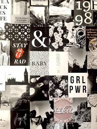 Black And Grey Aesthetic Collage Luna Wall Kit Collage Kit Black White Wall Kit Etsy Photo Wall Collage Wall Collage Art Collage Wall