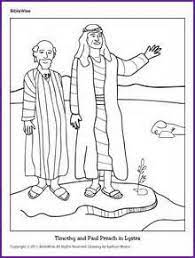 Cover with clear adhesive paper and cut into puzzle pieces. Acts 18 Coloring Pages
