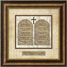 Request a prayer on devout.org, a christian prayer community buy a bible recommended traditional bibles. Ten Commandments Framed Picture
