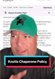 Knotts Berry Farm Chaperone Policy Updates