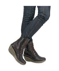Ankle Boots Fly London Yarg P500080001 Dark Brown Women Boots Fly London Butyk Co Uk