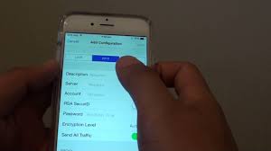 Iphone 6 How To Setup New Vpn Connection Youtube