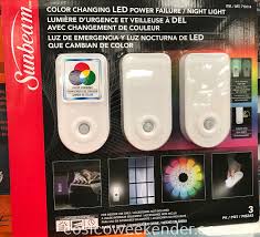 Sunbeam Color Changing Led Power Failure Night Light 3 Pack Costco Weekender 33% off bottom led night flash light reflector board front view rescue lamp for dji mavic 2 pro/zoom drone 7 reviews cod.
