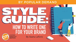 Style Guide How To Write One For Your Brand