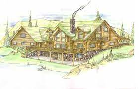 Pent, gable, transom, cargocabin request a design. Log Cabin House Plan 6 Bedrooms 4 Bath 3670 Sq Ft Plan 34 124